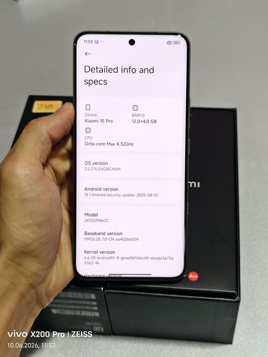 Xiaomi 15 pro china full