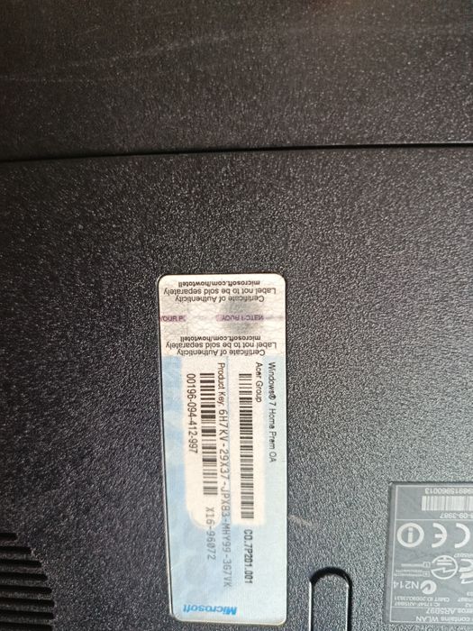 Ноутбук рабочий продам