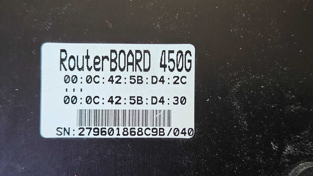 Mikrotik Routerboard 450G