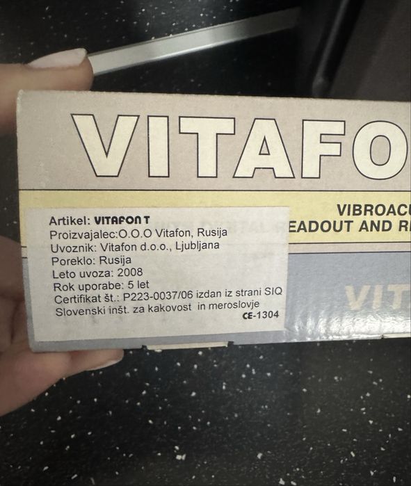 Апарат Витафон-Т Vitafon-T за виброакустична физиотерапия