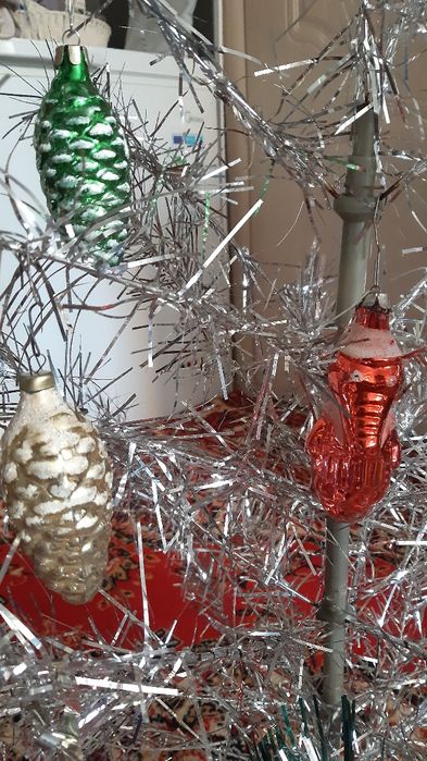 Ёлка с игрушками, СССР, 1970 годов