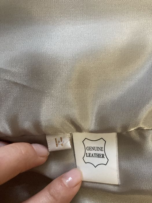 Кожаный плащ