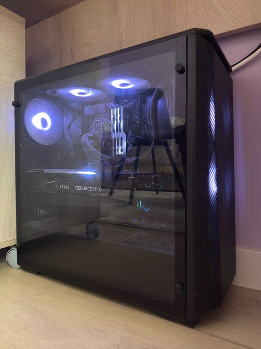 Gaming PC Setup - RTX 3070 8GB / Ryzen 5 5600X / 32GB RAM / 2.5TB SSD + ASUS TUF GAMING 144Hz Monitor + Logitech Z625 THX
