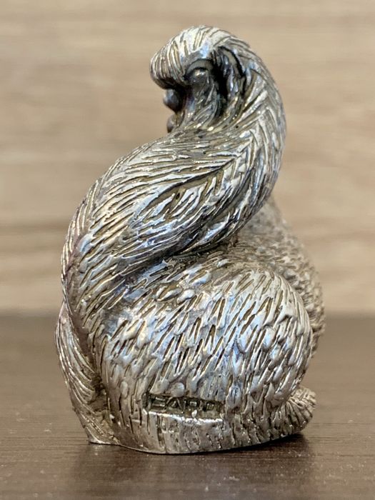 Veverita din Argint Lucchesi FARO Italia figurina veche de colectie