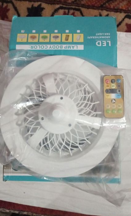 Lustre Led cu Ventilator