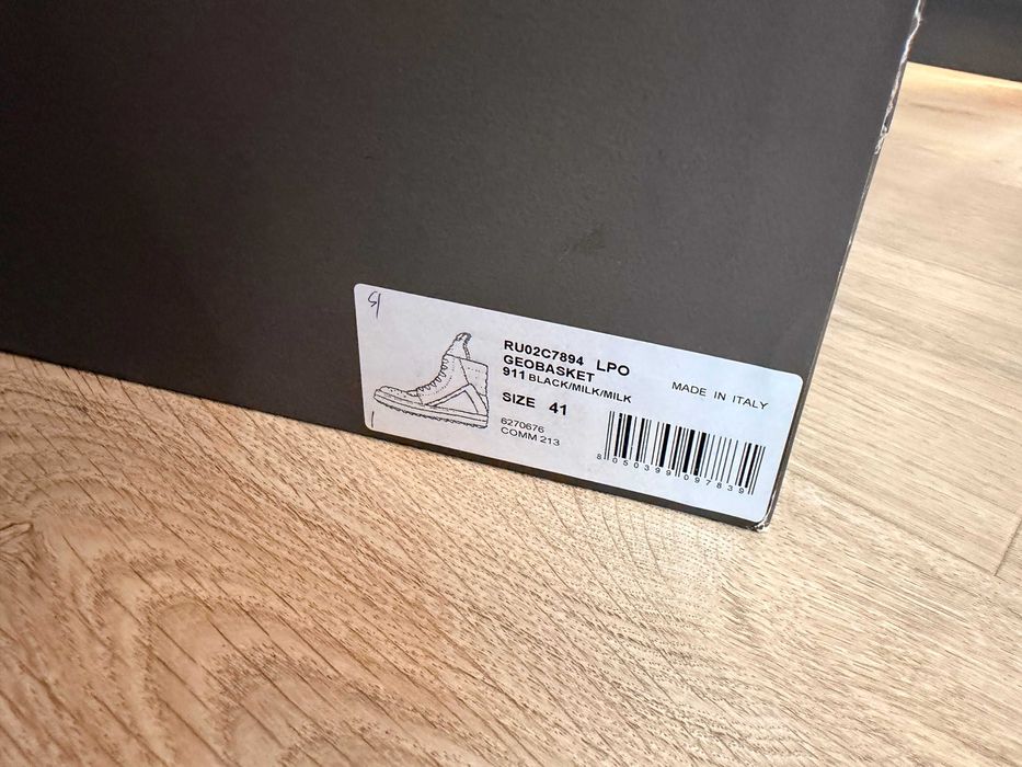 Rick Owens Geobasket - Marimea 41