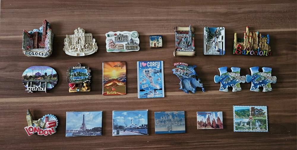 Колекция от 51 бр магнитчета