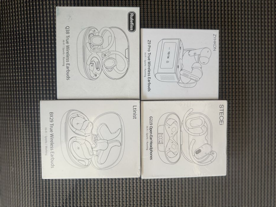 Casti wireless, camera actiune si stabilizator telefon noi