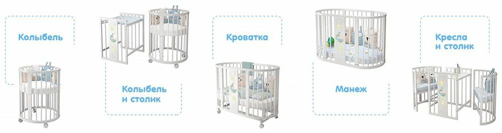 Продам кроватку трансформер !