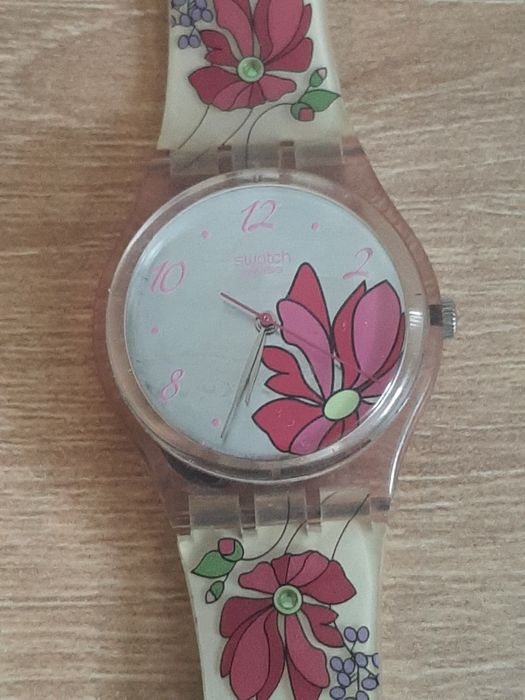 Ceas Swatch Vintage "Petit Fleur" (2004) - Model Rar de Colecție