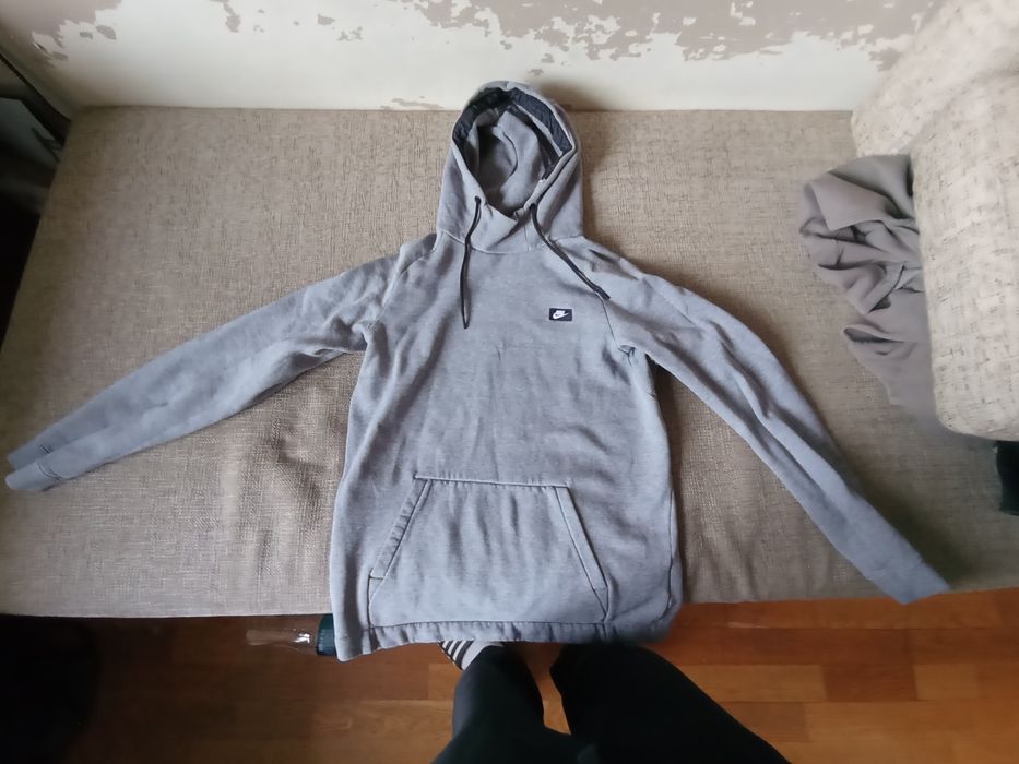 Nike hoodie-сиво, мъжко