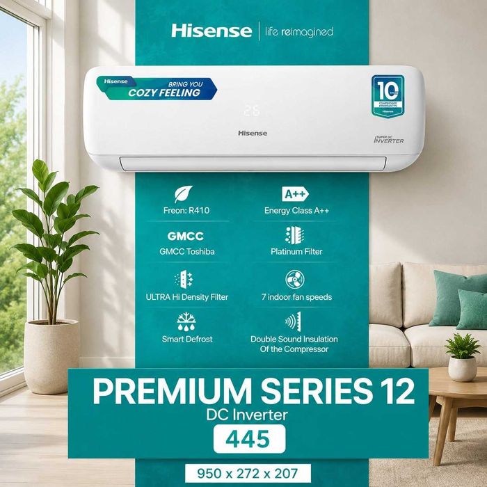 Кодиционеры Оптом Первых Рук HISENSE Expert Inverter Konditsioner