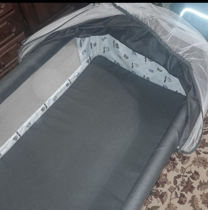 Продам коляску, ходунки и кроватку