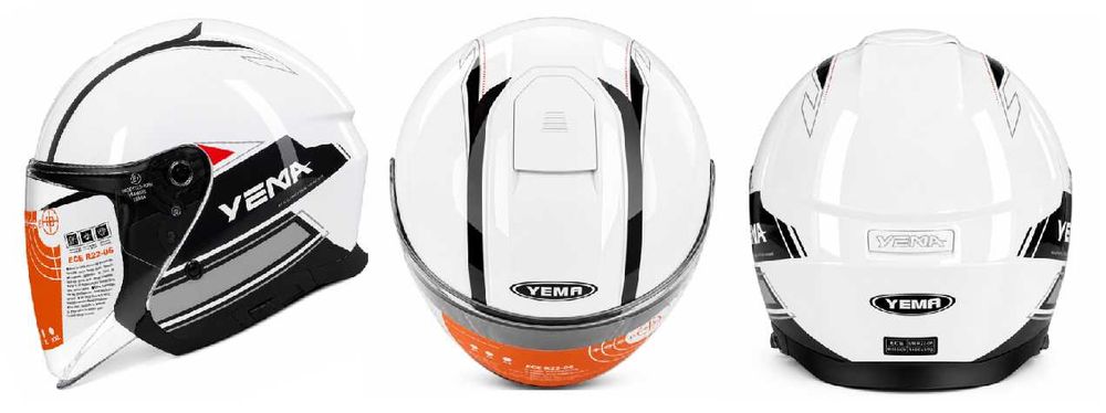Мото каски скутер YEMA ECE R22.06