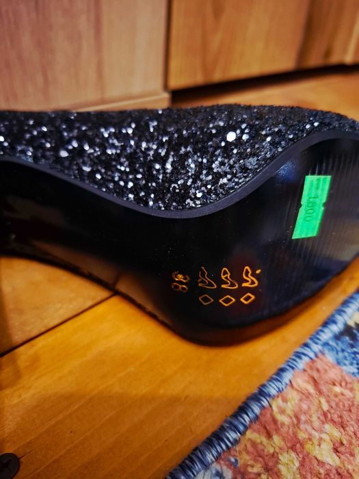 Комплект официални чанта и обувки