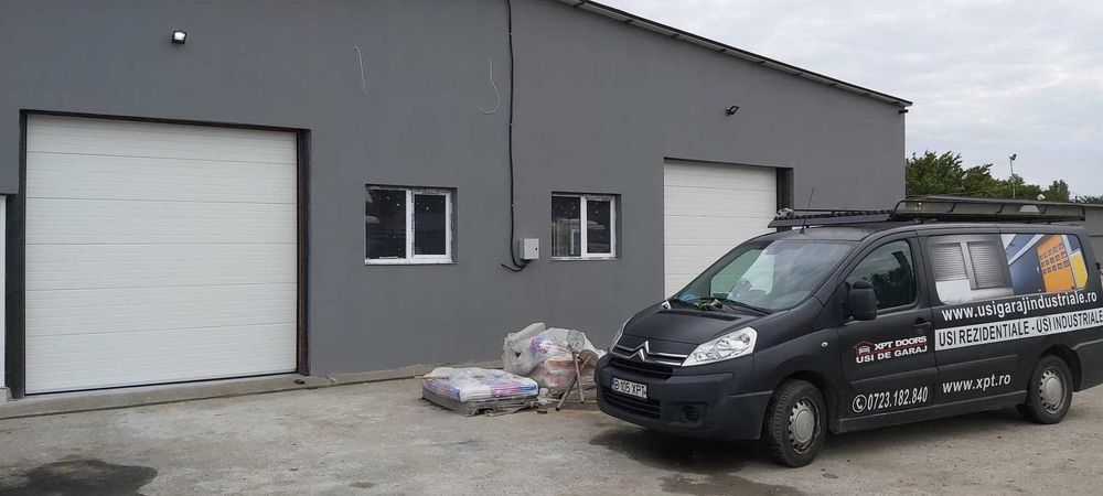 Usa sectionala industriala 3500L/3000H NOUA ALB doar 991 euro!