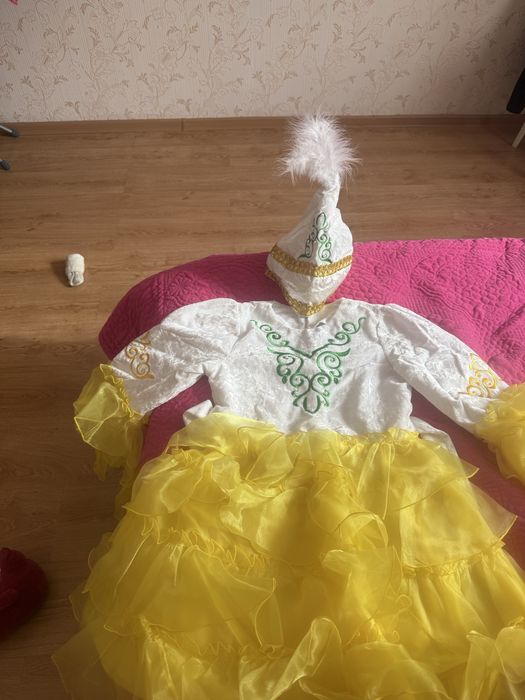 Казахское платье 6 7 лет