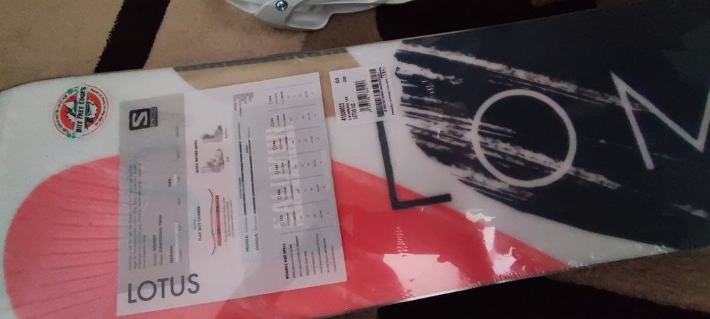 Salomon lotus 142 + legaturi spell S noi