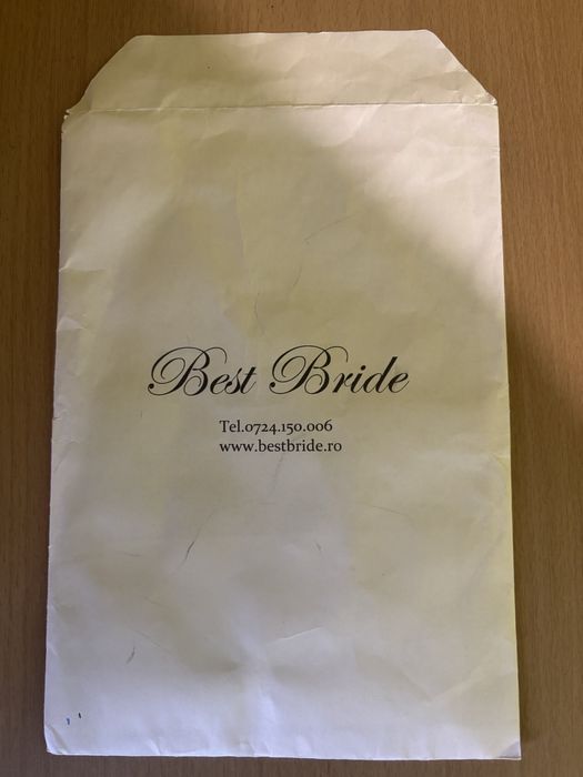 Rochie mireasa ,in stare foarte buna marimea S