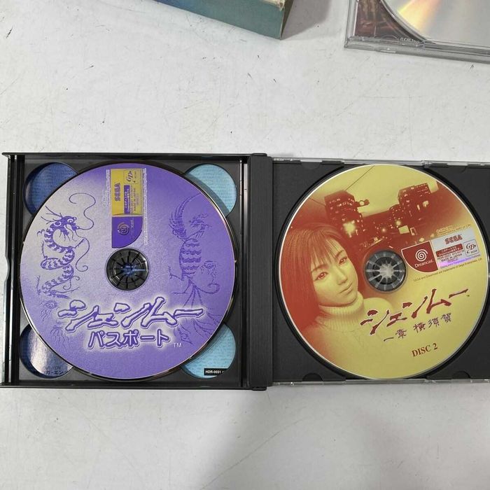 Игры Для Sega Dreamcast Shenmue I - II части, полное издание лицензия.