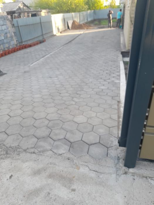 Укладка брусчатки