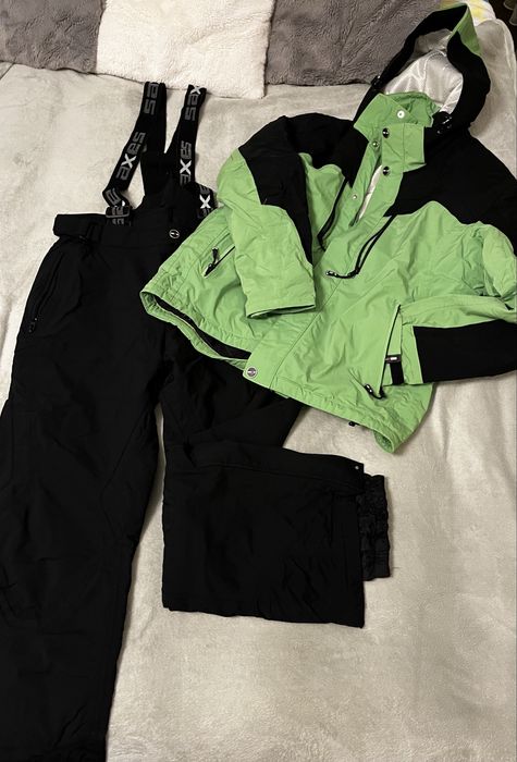 Costum SKI Saxe verde