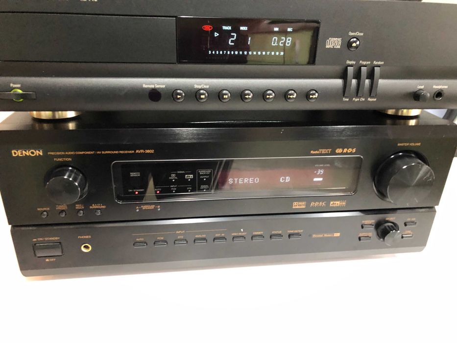 Denon AVR-3802, amplituner 7.1 dolby digital, prologic, DTS, reciver