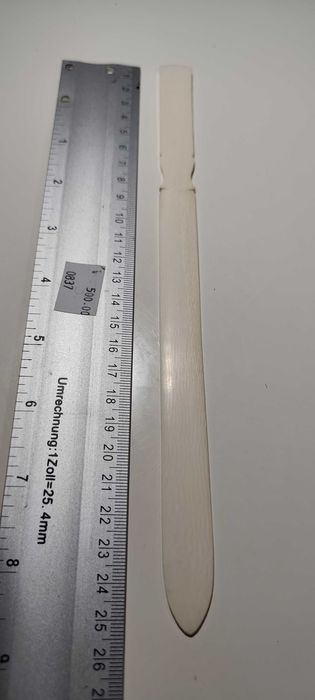 deschizător de scrisori din fildeș