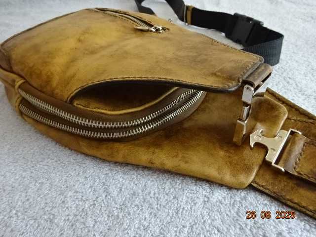 мъжка чанта /естествена кожа/