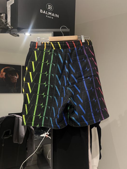 Pantaloni Scurti Valentino Rainbow