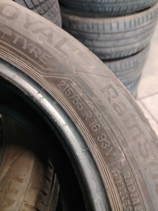 2бр.летни гуми 215/55/16 Uniroyal