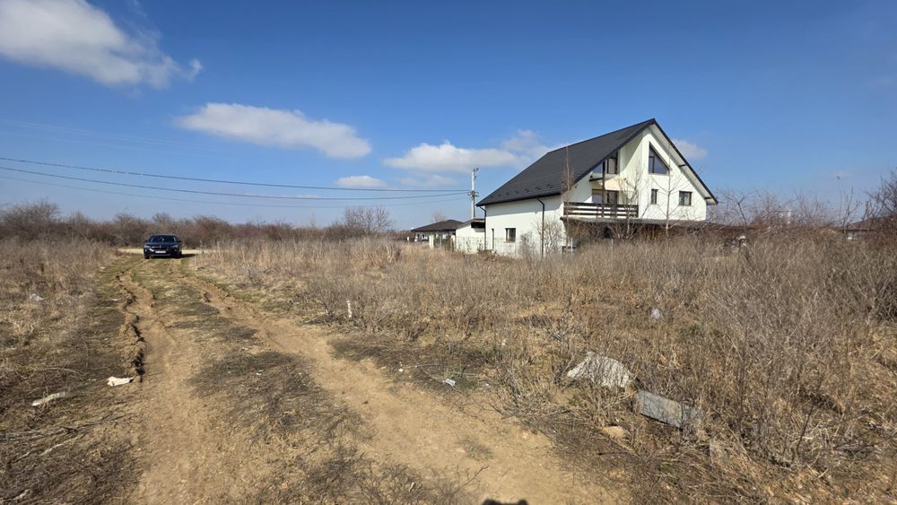 Teren premium Vișan – Bârnova  1372 mp P+2E  Ideal vile rezidențial