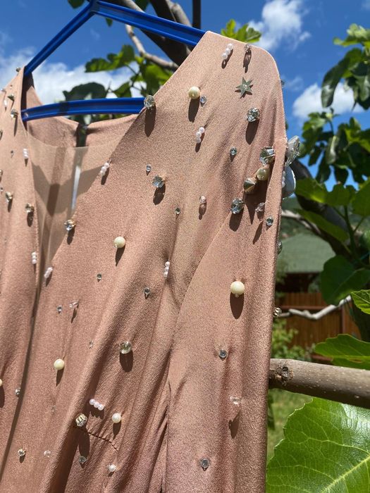 Rochie de ocazie din mătase Manuri