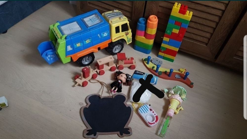 Jucării mașinuță domino puzzle robot