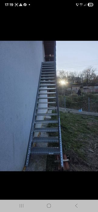 Scara zincata la comanda si cum doritcu montaj si transport