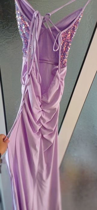 Дълга официална дълга рокля