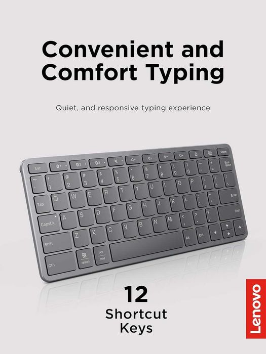 Беспроводная клавиатура Lenovo Multi-Device Wireless keyboard