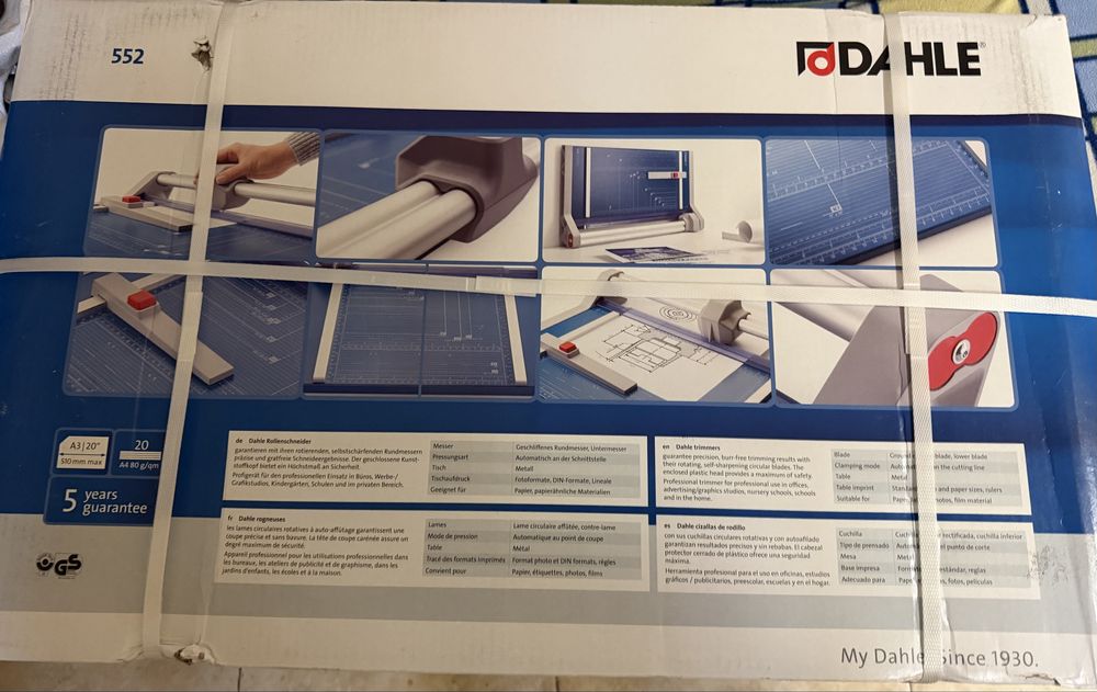 Dahle 552 ролкова гилотина