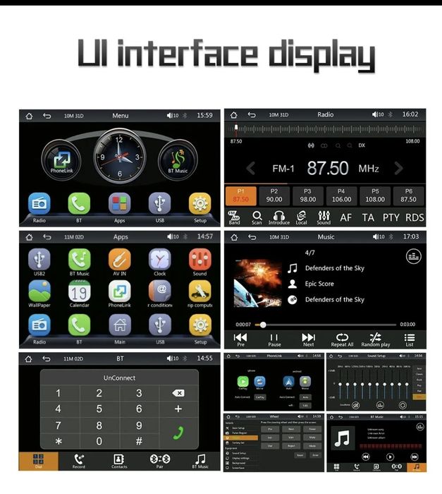 Навигация s Android auto,Carplay + камера за VW,Seat,Skoda
