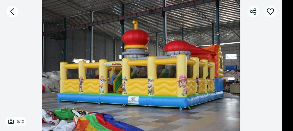 Надуваем батут,пързалка,център, атракцион