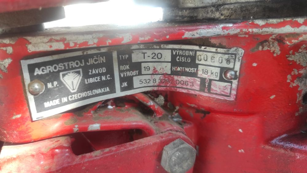 Чешка Мотофреза двутактова 2 скорости + задна