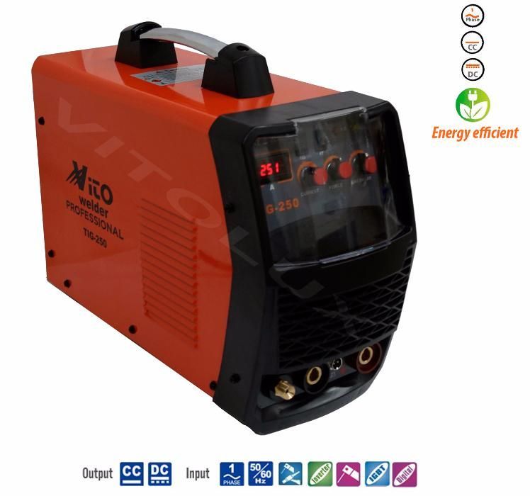 250 Ампера МОНОФАЗНИ Инверторни АРГОН Заваръчни Апарати