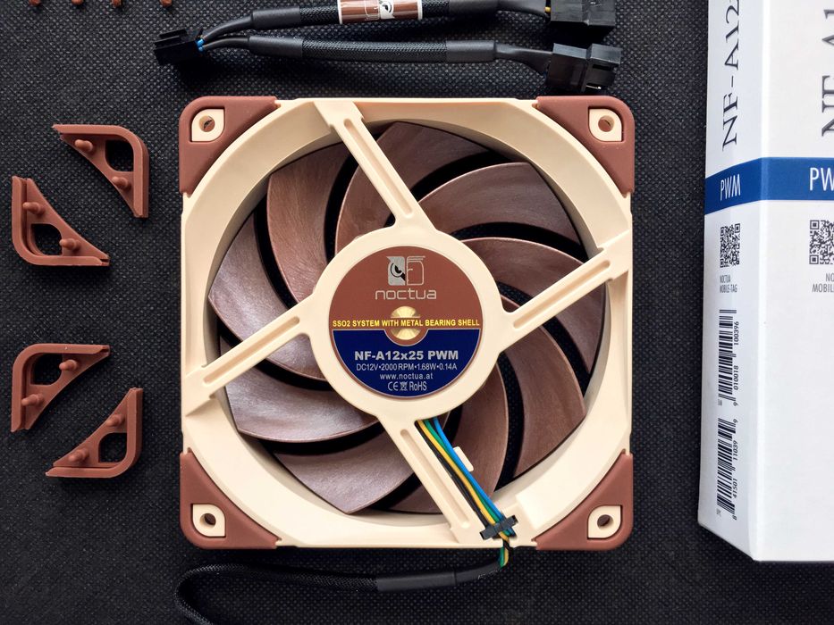NOCTUA NF-A12x25 12V PWM 120mm Premium Fans