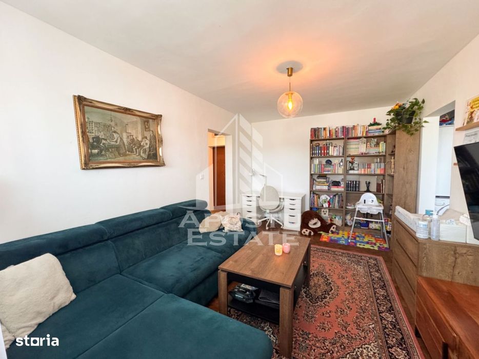 Apartament 2 camere, renovat, etaj 8, panoramica, Stadion - Hunedoara