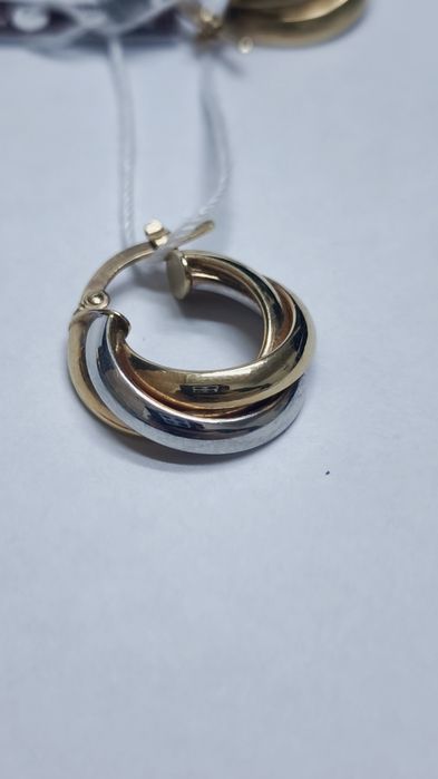 Серьги фасонные из золота