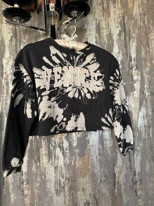 Hanorac tie die H&M marime 130/140 (fete 8-10 ani)