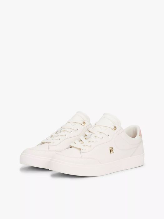 Белые кеды tommy hilfiger томми хилфигер