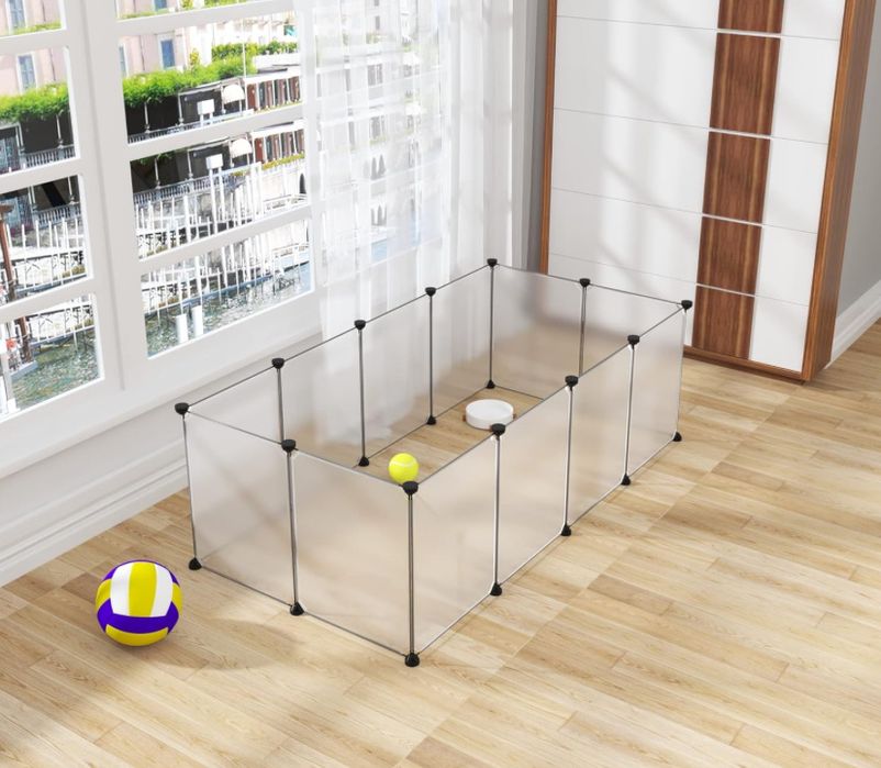 12 панелна ограда за малки животни