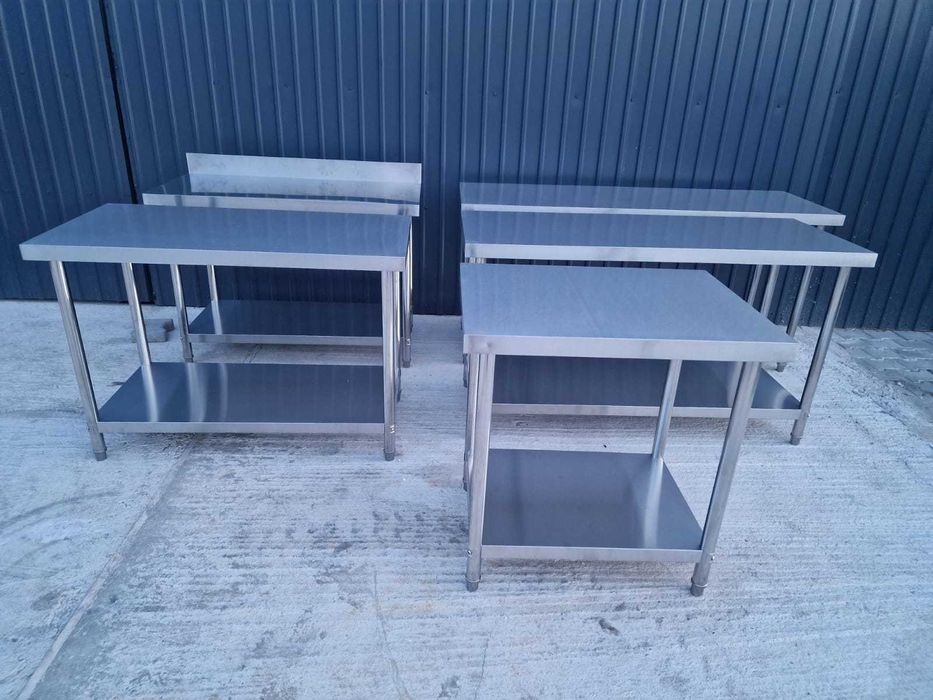 Mese inox diferite dim direct din stoc pret producator NOi cu factura