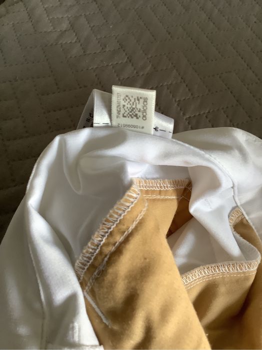 Pantaloni adidas albi